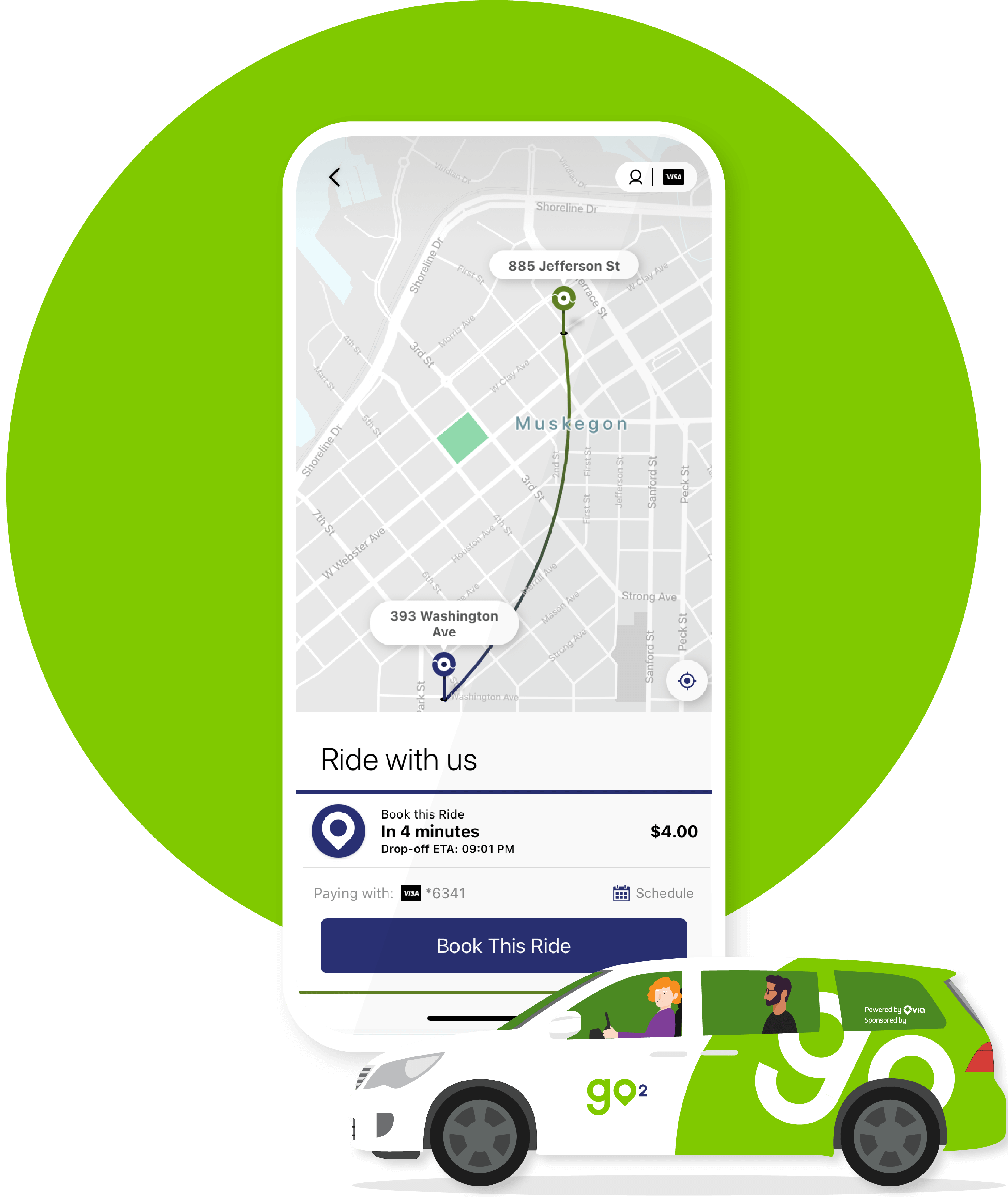 Go2 by MATS | On Demand Public Transit in Muskegon, MI